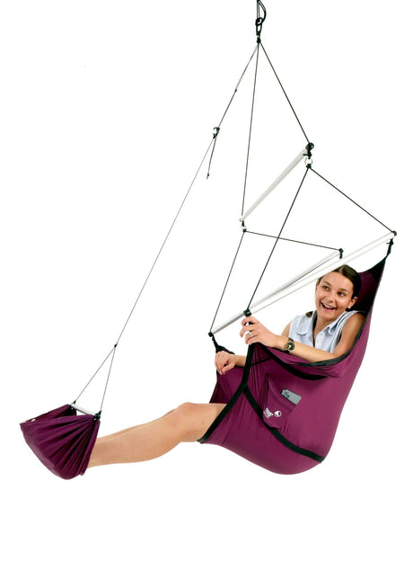 Hängesessel Moonchair black Rolling-Space