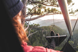 Hängesessel Moonchair black Rolling-Space