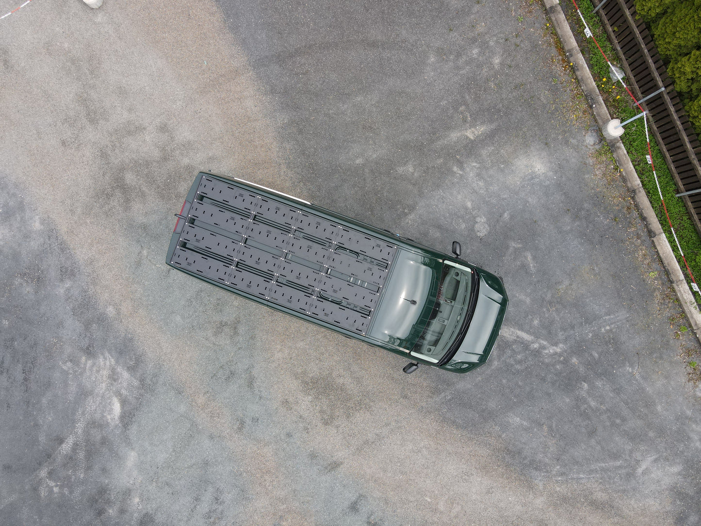 Dachträger SpaceRack MAN TGE | VW Crafter | 6m Fahrzeuglänge | Vollträger Standard
