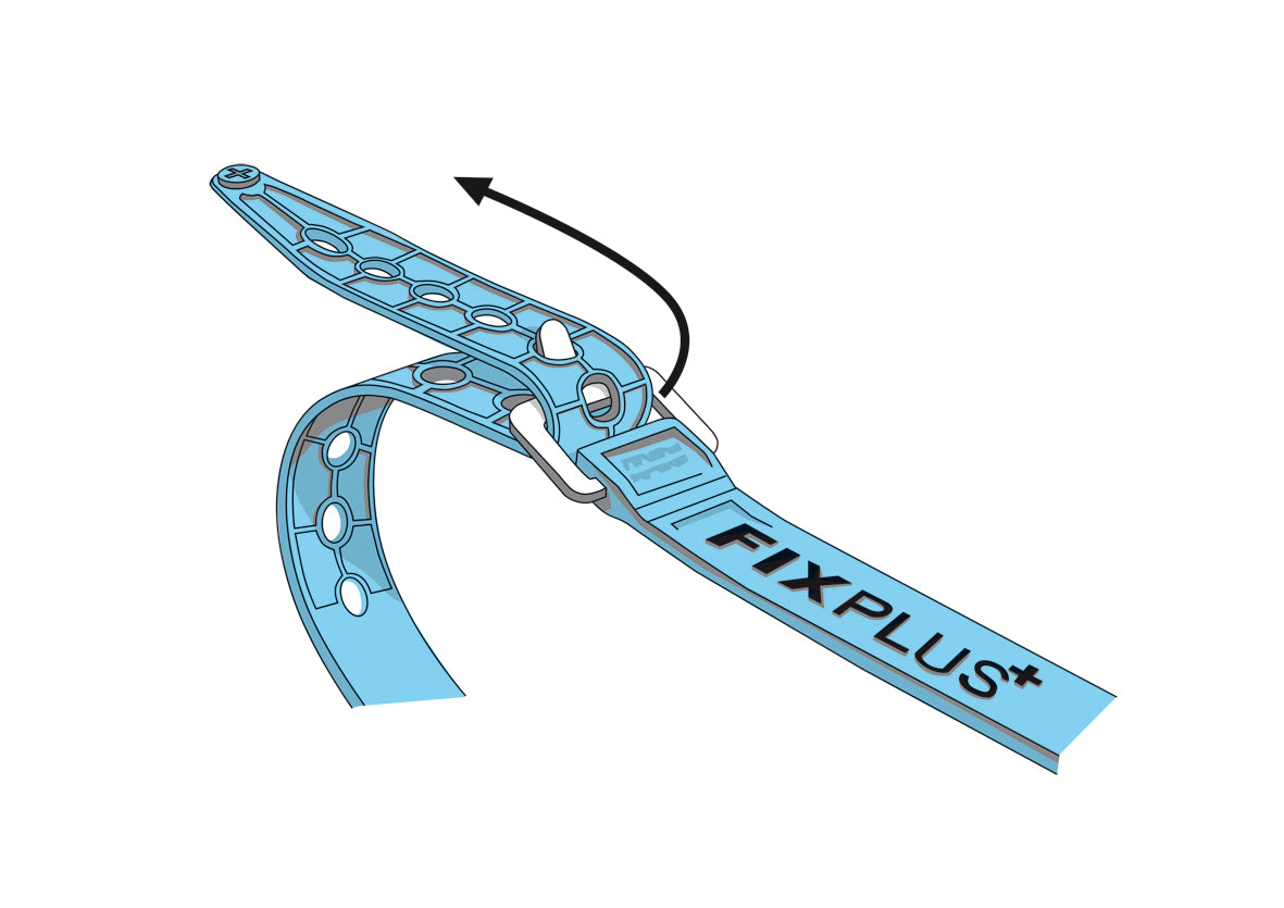 Fixplus - cleveres Spannband - 46cm Rolling-Space