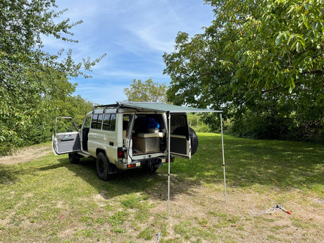 Dachträgersystem Toyota HZJ78 GRJ78 | SpaceRack Rolling-Space
