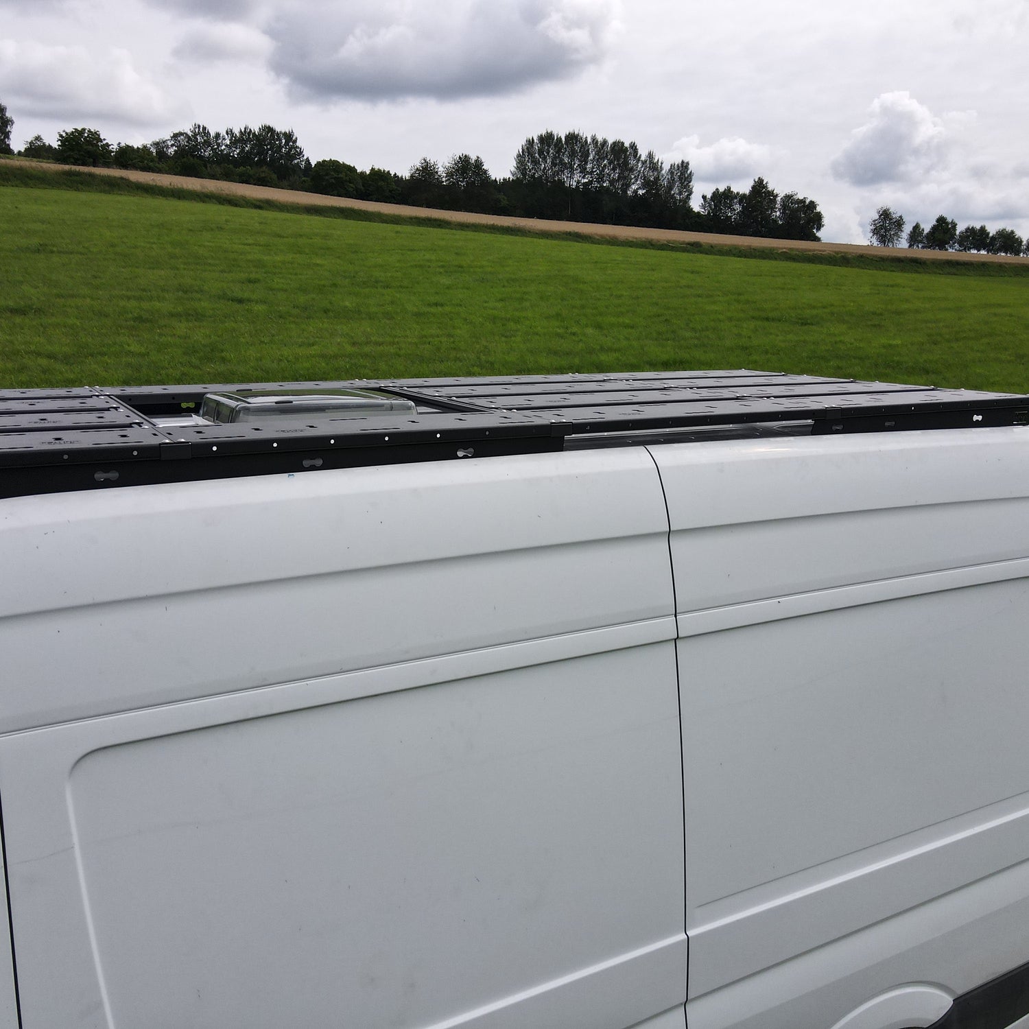 Dachträgersystem Mercedes Sprinter / VW Crafter L2 | SpaceRack - Ja - Vollträger Rolling-Space