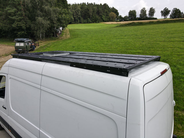 Dachträgersystem Mercedes Sprinter / VW Crafter L2 | SpaceRack - Ja - Vollträger Rolling-Space