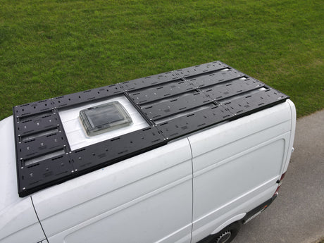 Dachträgersystem Mercedes Sprinter / VW Crafter L2 | SpaceRack - Nein - Vollträger Rolling-Space