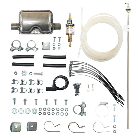 99% Camper-Kit - Heizungs-Komplettset 2kW Autoterm Dieselstandheizung Tigerexped