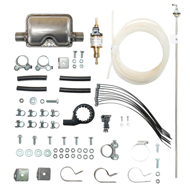 99% Camper-Kit - Heizungs-Komplettset 2kW Autoterm Dieselstandheizung Tigerexped
