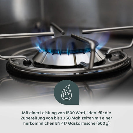 BOXIO COOK - Kocher in Eurobox 1,5kw inkl Windschutz BOXIO