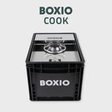 BOXIO COOK - Kocher in Eurobox 1,5kw inkl Windschutz BOXIO