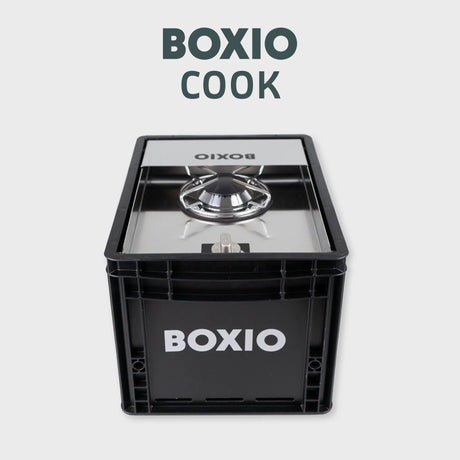 BOXIO COOK - Kocher in Eurobox 1,5kw inkl Windschutz BOXIO