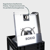 BOXIO COOK - Kocher in Eurobox 1,5kw inkl Windschutz BOXIO