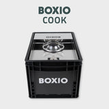 BOXIO COOK - Kocher in Eurobox 1,5kw inkl Windschutz BOXIO