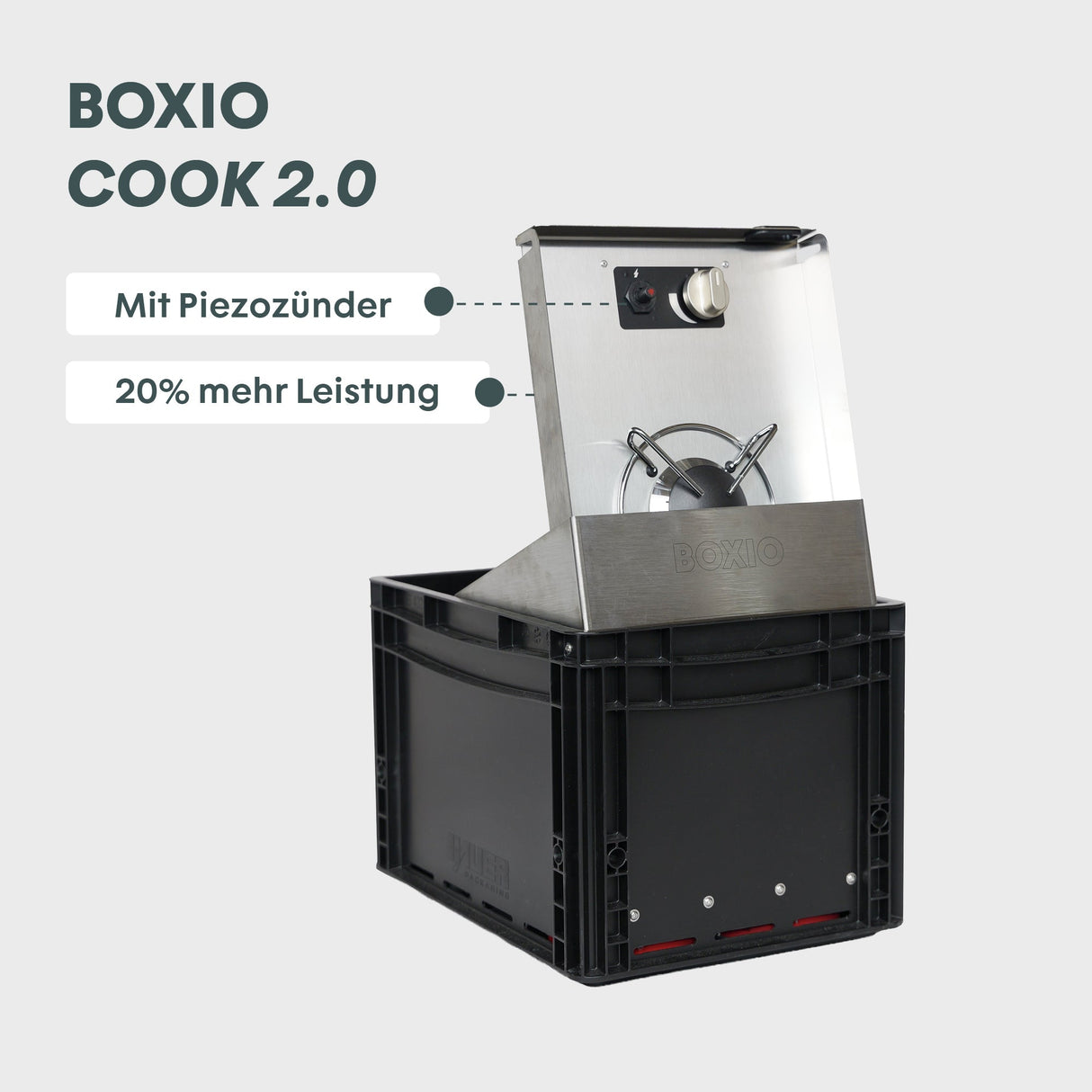 BOXIO KITCHEN LITE I Mobile I kompakte Outdoor-Küche