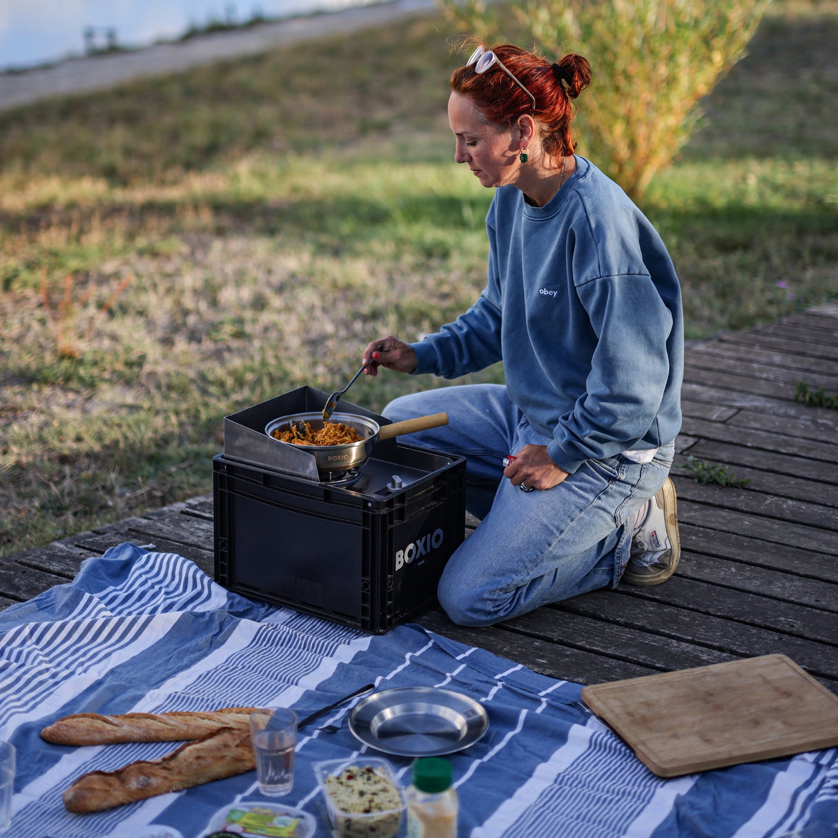 BOXIO KITCHEN LITE I Mobile I kompakte Outdoor-Küche