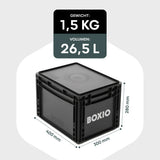 BOXIO – SOLO | Eurobox mit Deckel