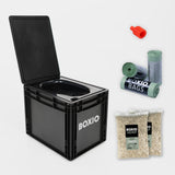 BOXIO TOILET XL PLUS | Trockentrenntoilette mit Starter-Set