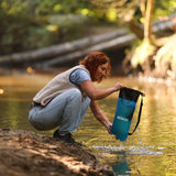 BOXIO WASH XL Max+ I XL-Campingwaschbecken mit Wasserfilter