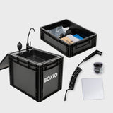 BOXIO WASH XL Max+ I XL-Campingwaschbecken mit Wasserfilter