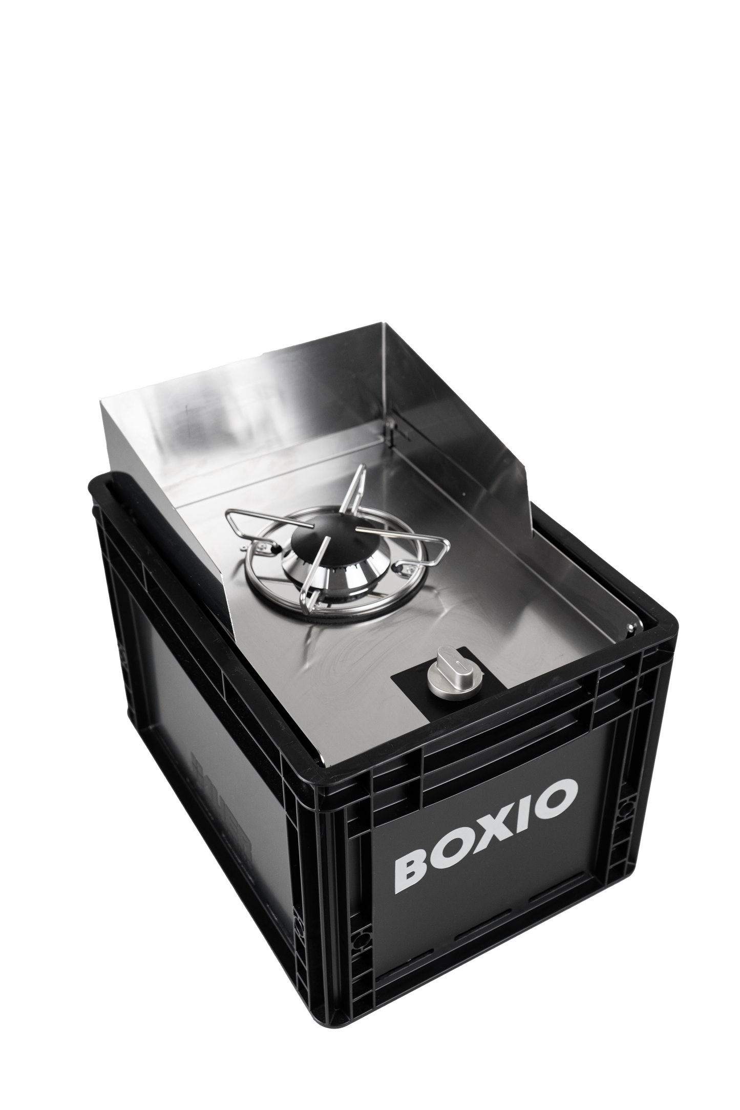 BOXIO COOK - Kocher in Eurobox 1,5kw inkl Windschutz