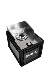 BOXIO COOK - Kocher in Eurobox 1,5kw inkl Windschutz BOXIO