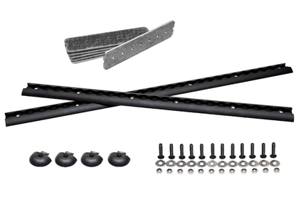 PUSHrack Airlineschienen 2er Set für Hecktüren inkl. Verstärkung