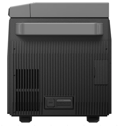 Gebrauchte Ecoflow Glacier Kompressor-Kühlbox inkl Zusatzakku, 12/24/230V, Solar 38L Eiswürfel, zwei Zonen, autark, USB-C, Battery 298wh
