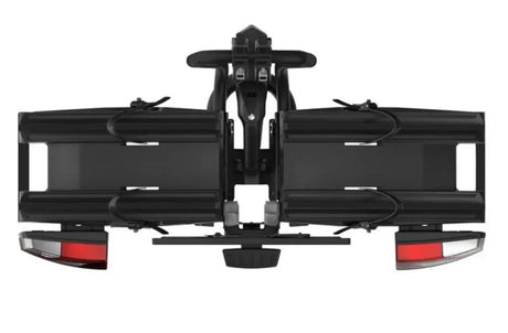 Atera GENIO PRO ADVANCED Fahrradträger AHK abklappbar 2-ER 022785 black Edition Bus, Transporter etc Atera