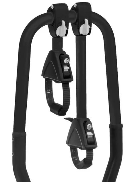 Atera GENIO PRO ADVANCED Fahrradträger AHK abklappbar 2-ER 022785 black Edition Bus, Transporter etc Atera