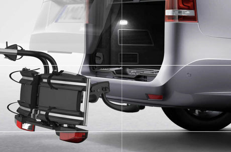 Atera GENIO PRO ADVANCED Fahrradträger AHK abklappbar 2-ER 022785 black Edition Bus, Transporter etc Atera