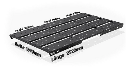 Dachträger Rolling Space SpaceRack VW T5/ T6/ T6.1 modular begehbar