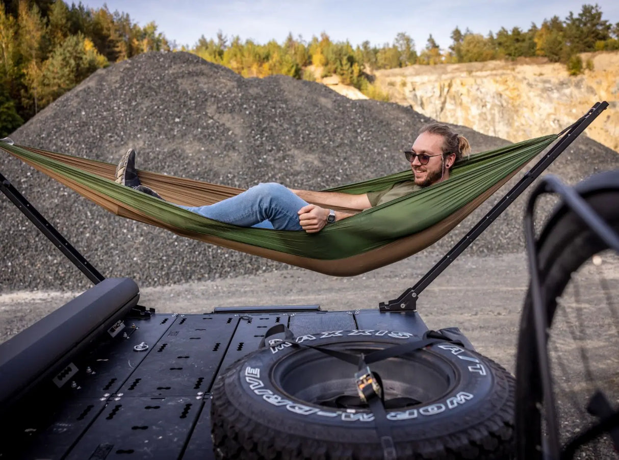 Dachträger SpaceRack VW T5/T6 T6.1 SWB/kurz Vollträger Pro Extended geschlossen modular begehbar Rolling Space