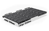 Dachträger SpaceRack VW T5/T6 T6.1 SWB/kurz Vollträger Pro Extended geschlossen modular begehbar Rolling Space