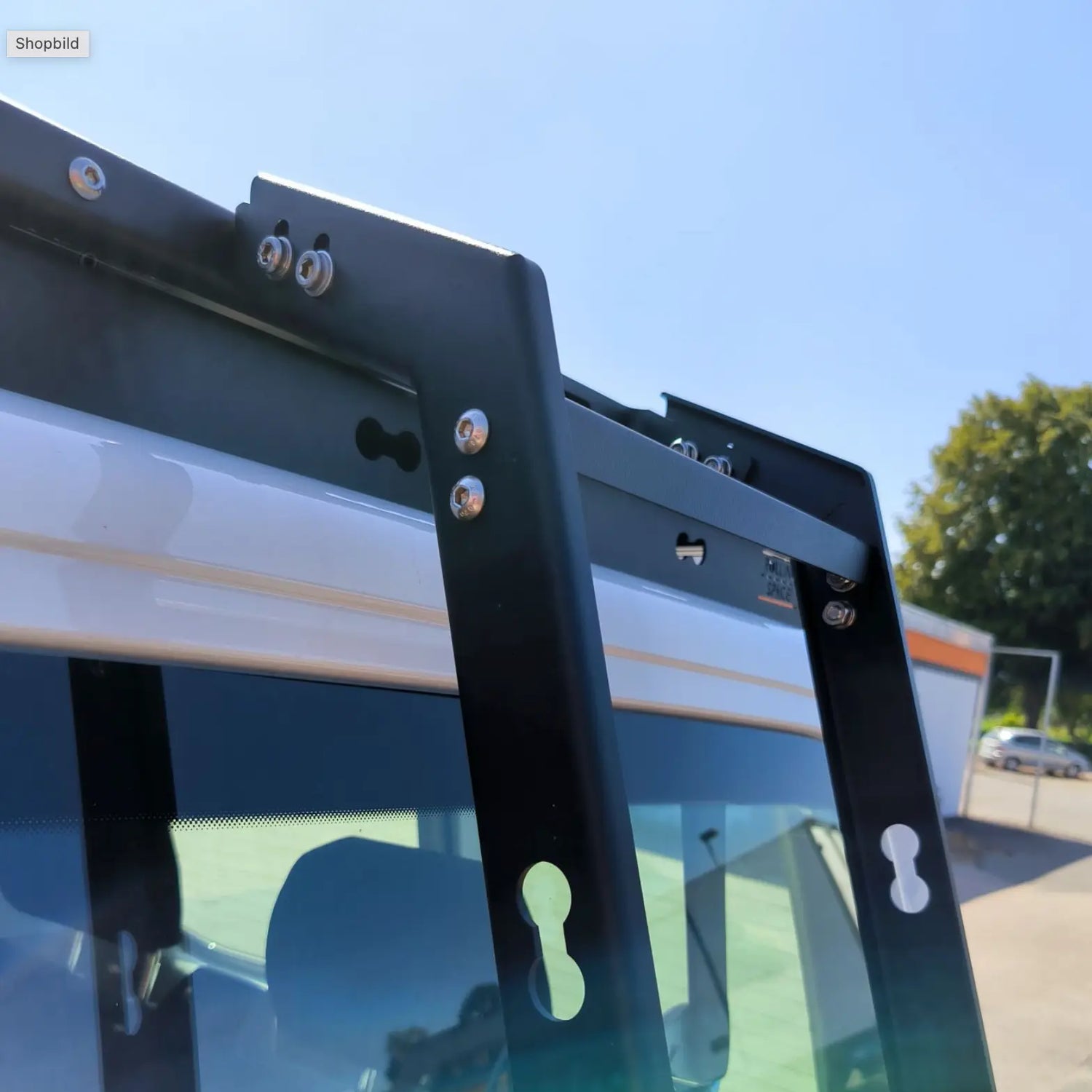 VW T5 T6 T6.1 Seitenleiter für Rolling Space Dachträger ohne Bohren Rolling Space