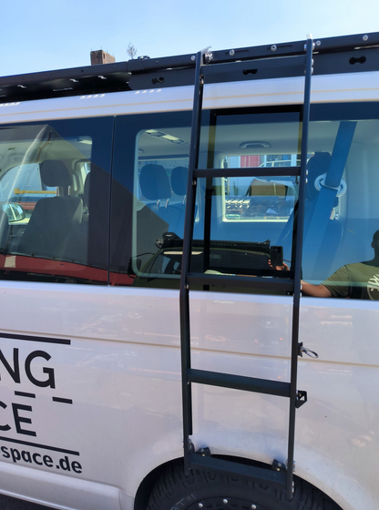 VW T5 T6 T6.1 Seitenleiter für Rolling Space Dachträger ohne Bohren