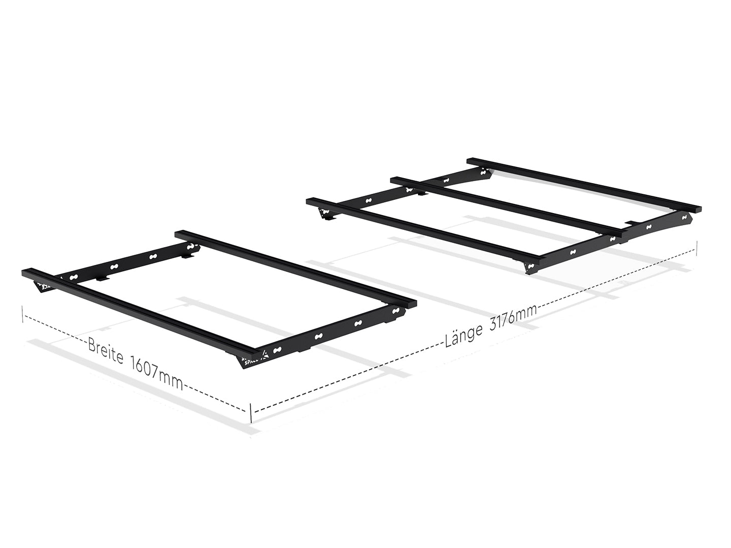 Dachträgersystem Ford Transit L3H2 - Mk7 (Typ V363) | SpaceRack Rolling-Space