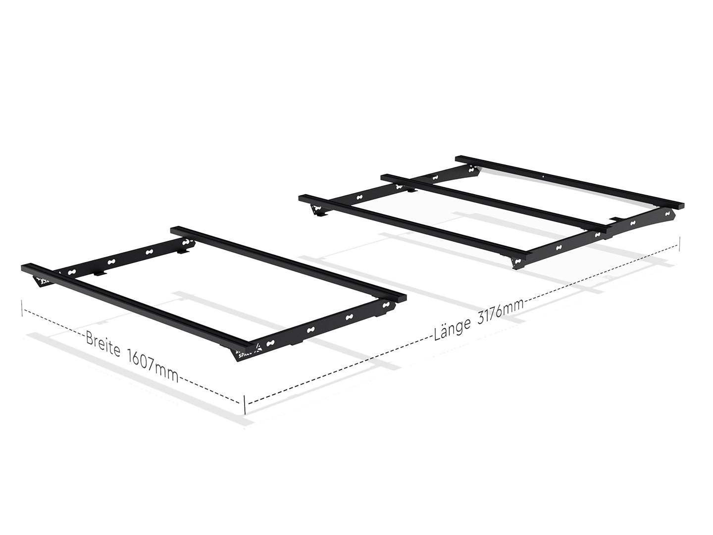 Dachträgersystem Ford Transit L3H2 - Mk7 (Typ V363) | SpaceRack Rolling-Space