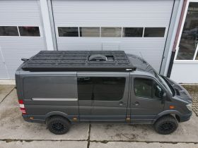 Dachträgersystem Mercedes Sprinter / VW Crafter L2 | SpaceRack - Ja - Vollträger Rolling-Space