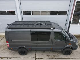 Dachträgersystem Mercedes Sprinter / VW Crafter L2 | SpaceRack - Nein - Vollträger Rolling-Space