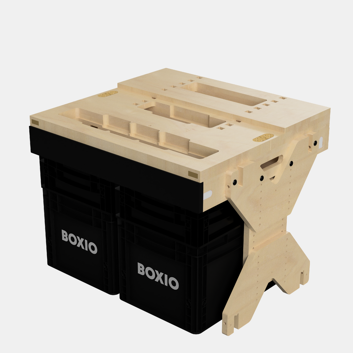 BOXIO RACK FOOT I Höhenverstellbarer Fuß
