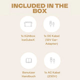 IceCubeX 25 - Kompressor-Kühlbox, 12/24/230V, 25L