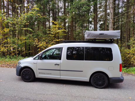 Dachträgersystem VW Caddy Maxi 3&4 | SpaceRack - Standard Rolling-Space