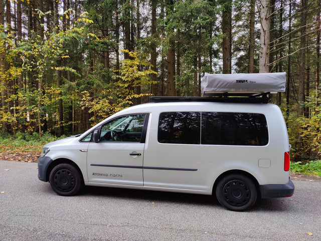 Dachträgersystem VW Caddy Maxi 3&4 | SpaceRack - Standard Rolling-Space