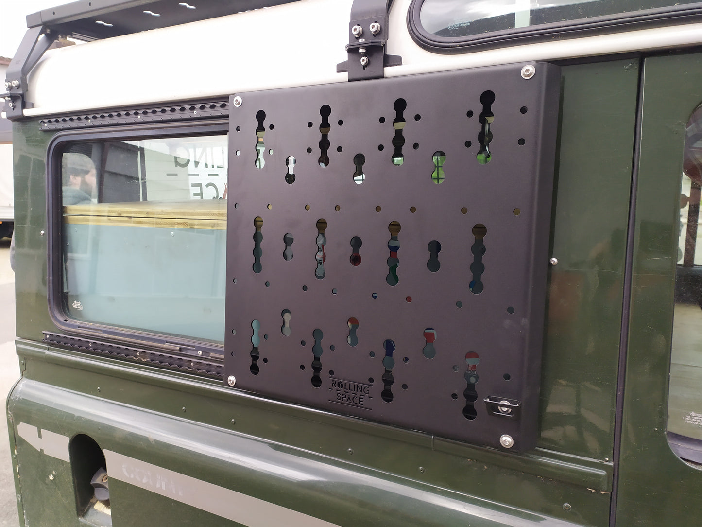 SideRack Defender Seitentragesystem - Single - ohne Airline Schienen Rolling-Space