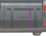 PUSHrack Room Extender PUSH components