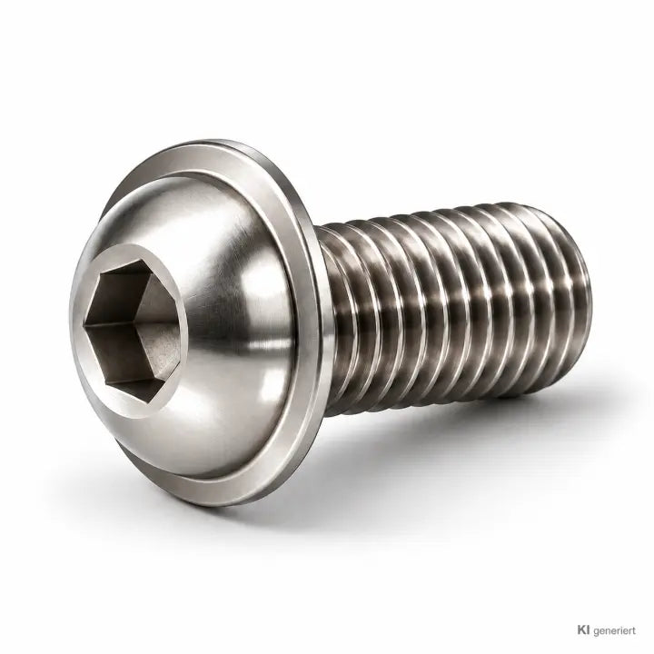 Linsenkopfschraube M8 x 12 mm VA | 10 Stück