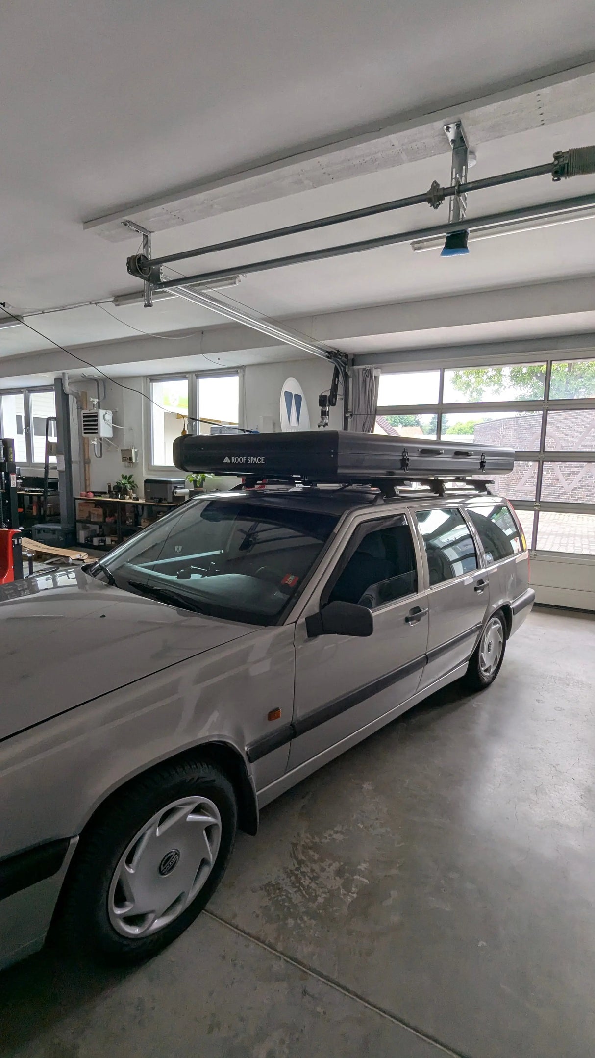 Roof Space 4 Dachzelt 205x200 Matratze Hartschale 89kg für 4 Personen Roof Space