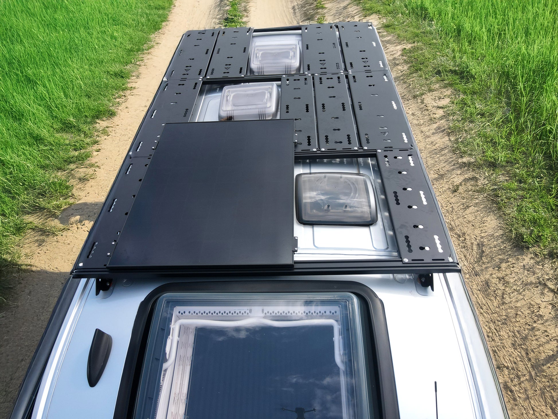 SlimGlas Solarmodul Glas 180W Rolling-Space
