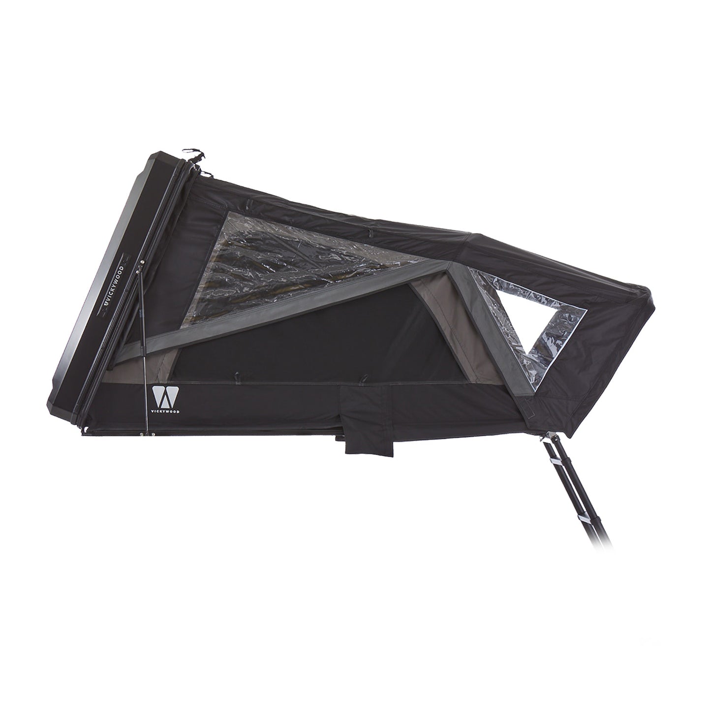 VICKYWOOD TEAK 135 Hybrid Dachzelt 63kg Hartschale