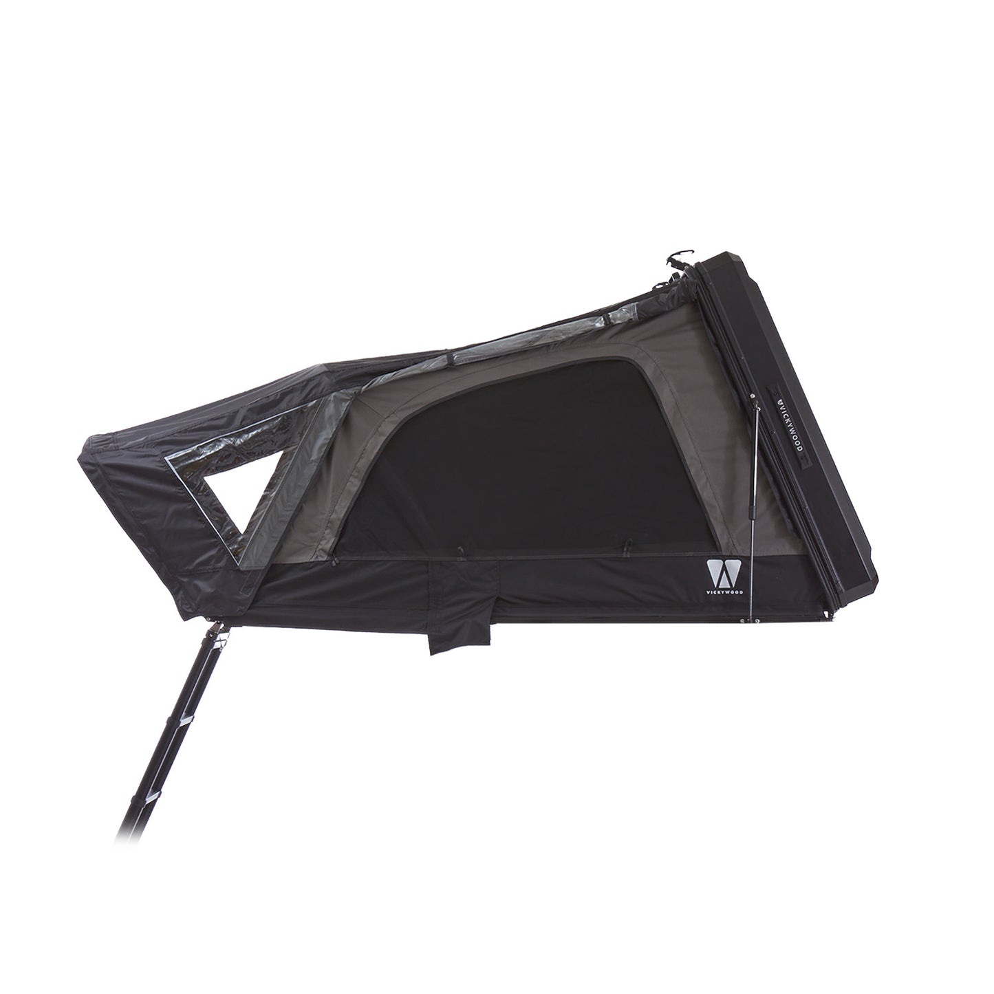 VICKYWOOD TEAK 135 Hybrid Dachzelt 63kg Hartschale