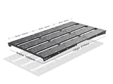 Dachträgersystem Vito / V-Klasse L2 lang | SpaceRack - Standard - Vollträger Rolling-Space