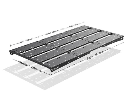 Dachträgersystem Vito / V-Klasse L2 lang | SpaceRack - Standard - Vollträger Rolling-Space